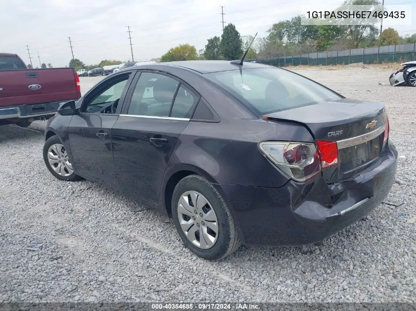 1G1PASSH6E7469435 2014 Chevrolet Cruze