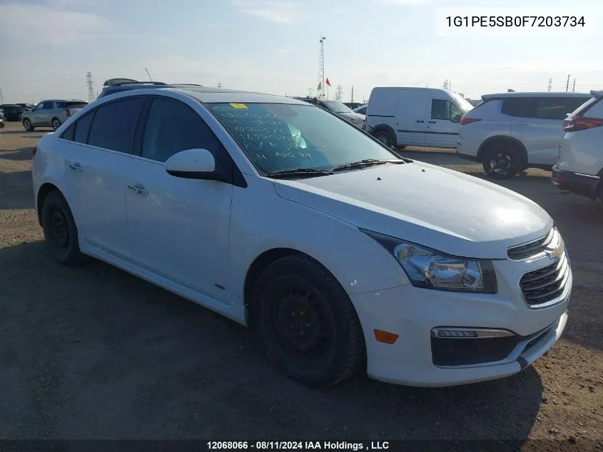 1G1PE5SB0F7203734 2015 Chevrolet Cruze Lt