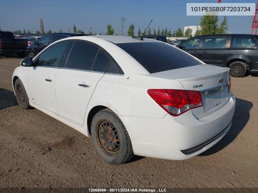 2015 Chevrolet Cruze Lt VIN: 1G1PE5SB0F7203734 Lot: 12068066