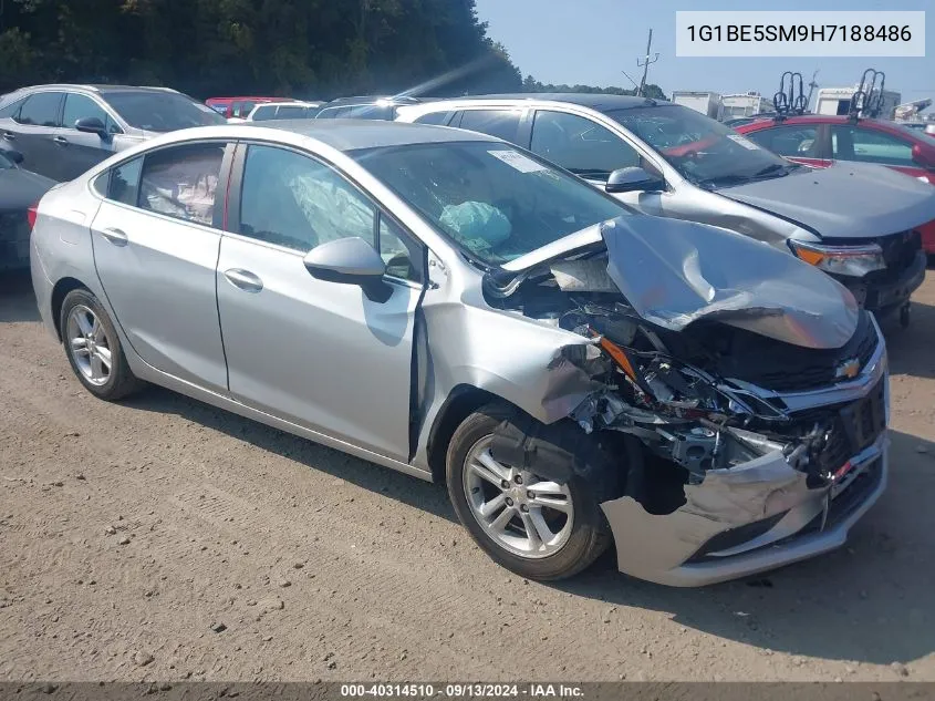 2017 Chevrolet Cruze Lt Auto VIN: 1G1BE5SM9H7188486 Lot: 40314510