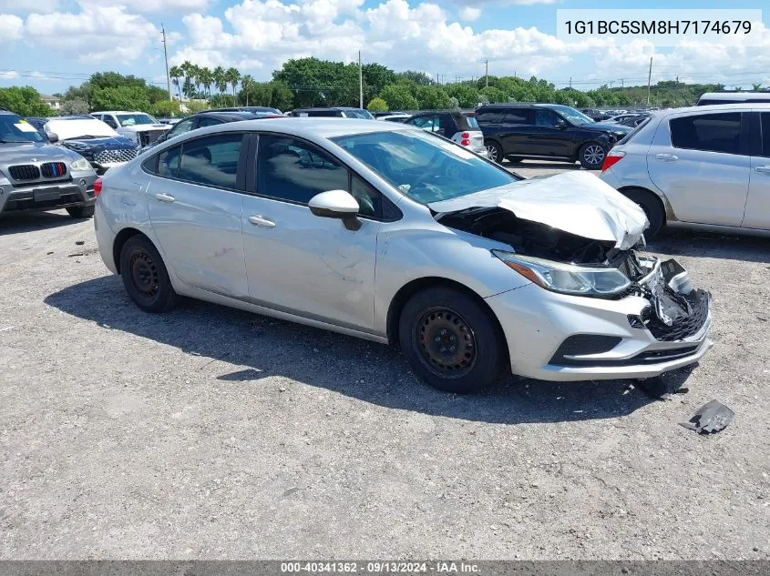 1G1BC5SM8H7174679 2017 Chevrolet Cruze Ls Auto