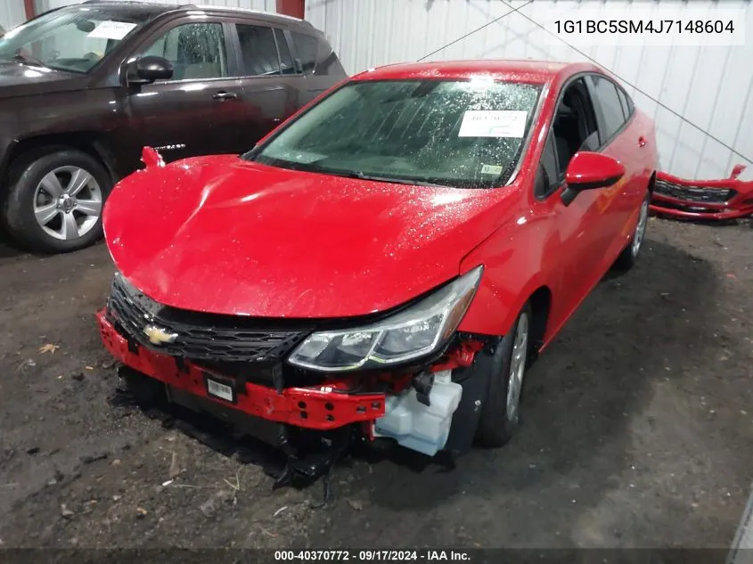 2018 Chevrolet Cruze Ls Auto VIN: 1G1BC5SM4J7148604 Lot: 40370772