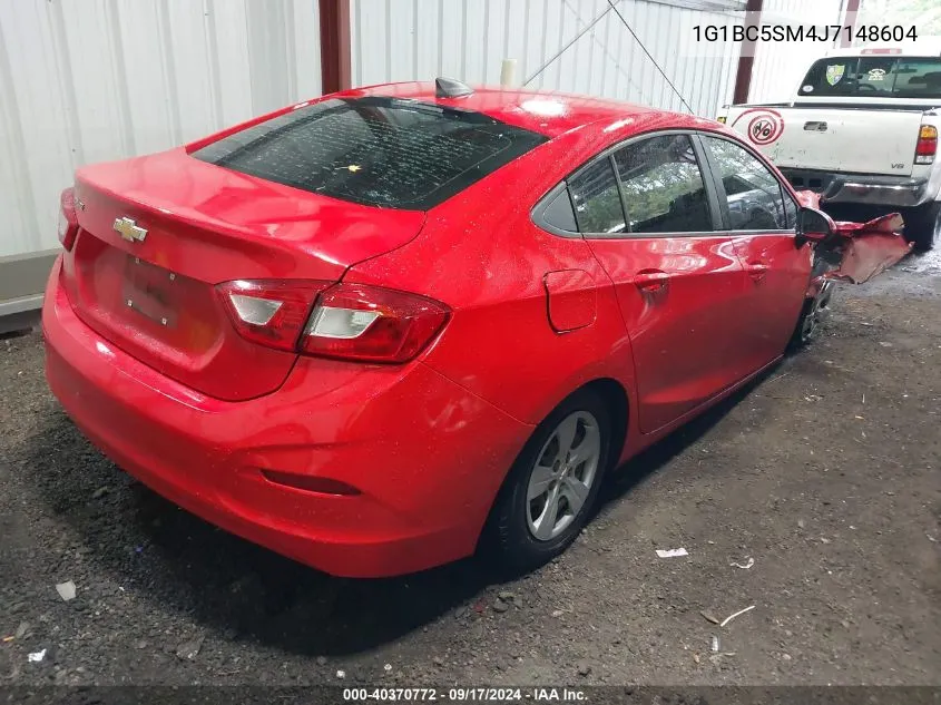 2018 Chevrolet Cruze Ls Auto VIN: 1G1BC5SM4J7148604 Lot: 40370772