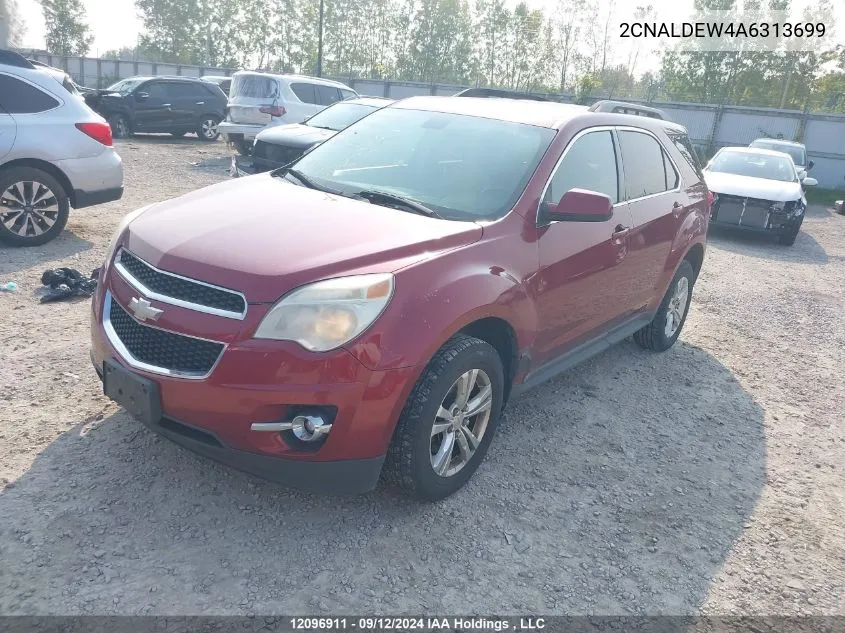 2CNALDEW4A6313699 2010 Chevrolet Equinox