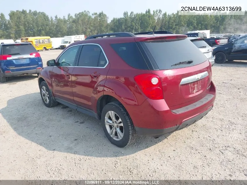 2CNALDEW4A6313699 2010 Chevrolet Equinox