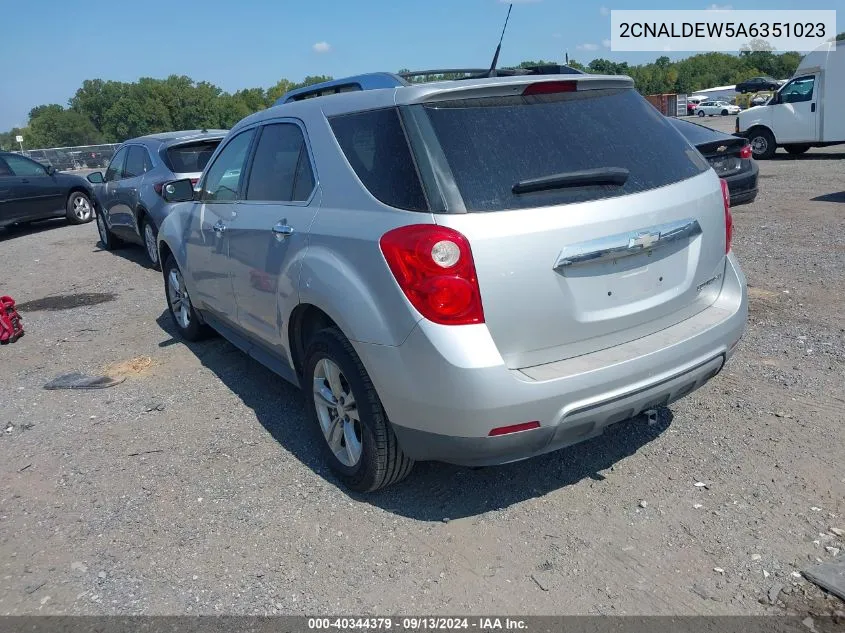 2CNALDEW5A6351023 2010 Chevrolet Equinox Lt