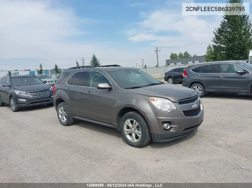 2011 Chevrolet Equinox VIN: 2CNFLEEC5B6339795 Lot: 12069599