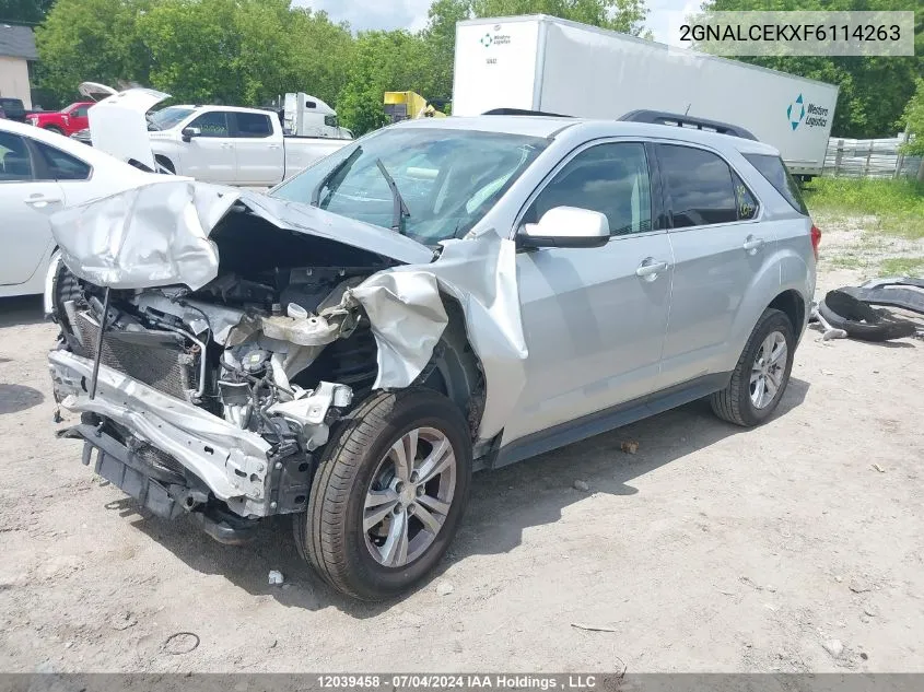 2GNALCEKXF6114263 2015 Chevrolet Equinox