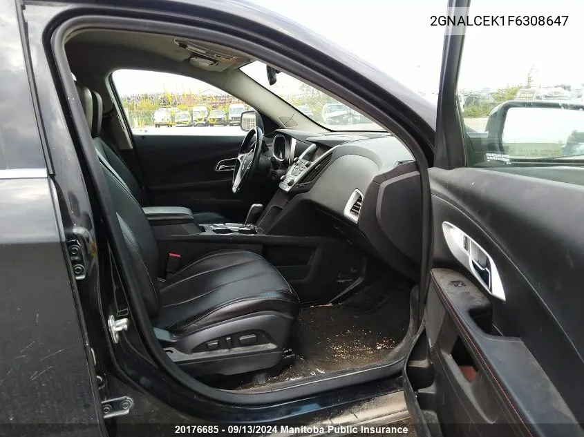 2GNALCEK1F6308647 2015 Chevrolet Equinox Lt