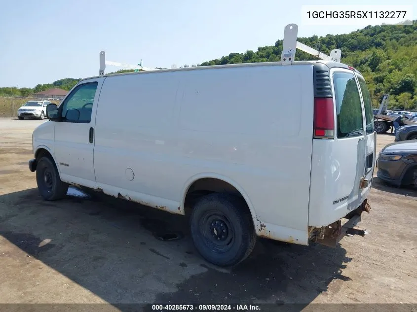 1999 Chevrolet Express VIN: 1GCHG35R5X1132277 Lot: 40285673