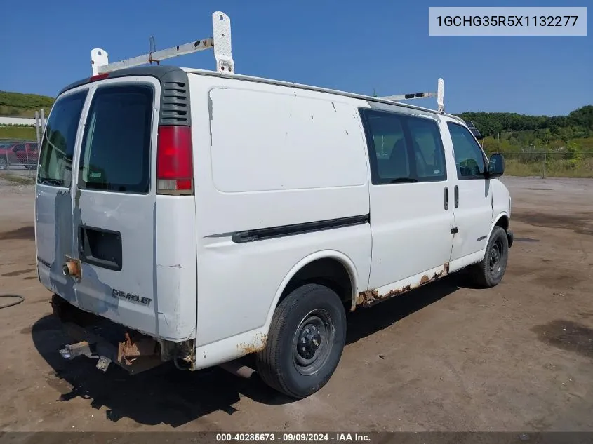 1999 Chevrolet Express VIN: 1GCHG35R5X1132277 Lot: 40285673