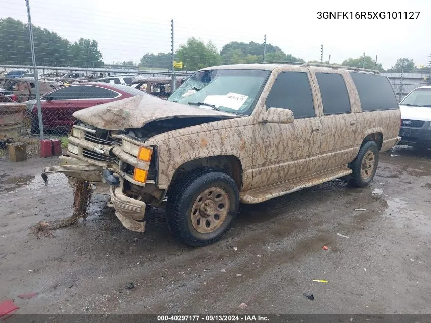 1999 Chevrolet Suburban 1500 Lt VIN: 3GNFK16R5XG101127 Lot: 40297177