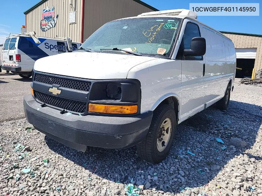 1GCWGBFF4G1145950 2016 Chevrolet Express G2500