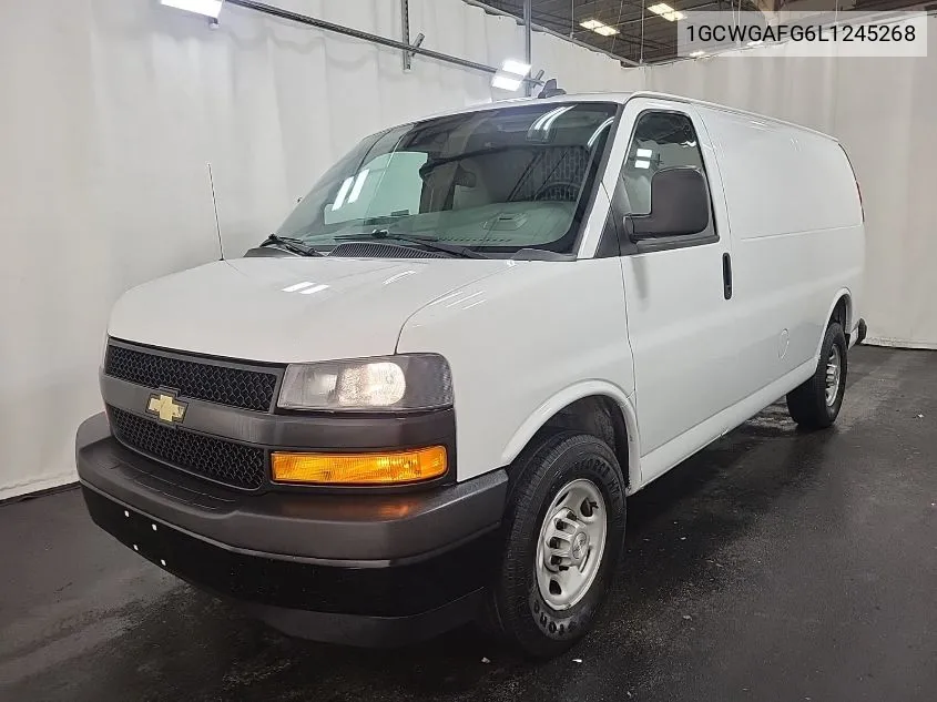 2020 Chevrolet Express G2500 VIN: 1GCWGAFG6L1245268 Lot: 40383528