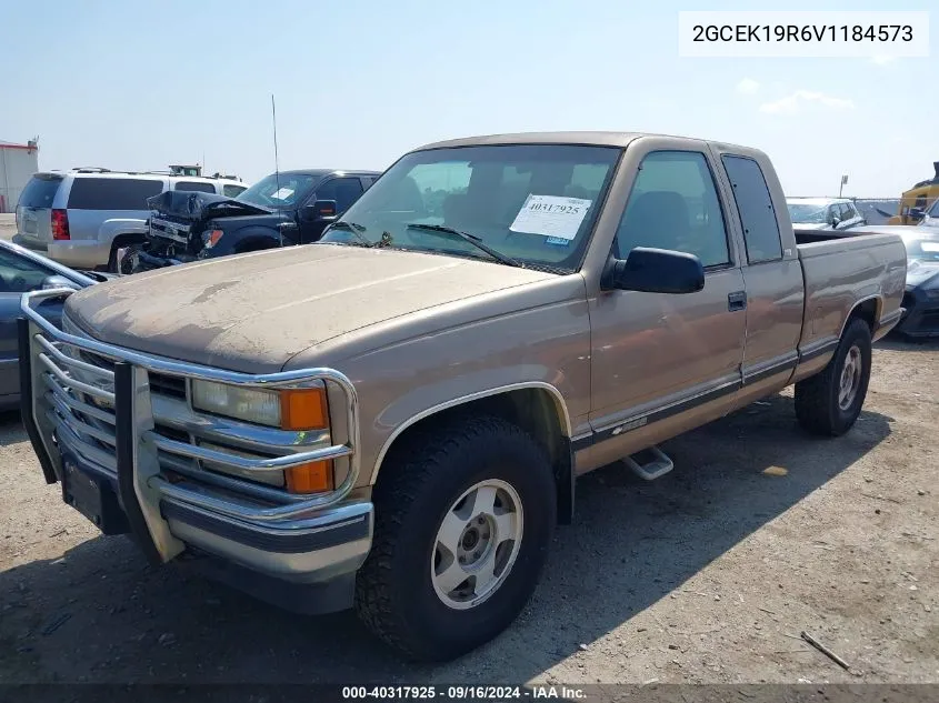 1997 Chevrolet Gmt-400 K1500 VIN: 2GCEK19R6V1184573 Lot: 40317925