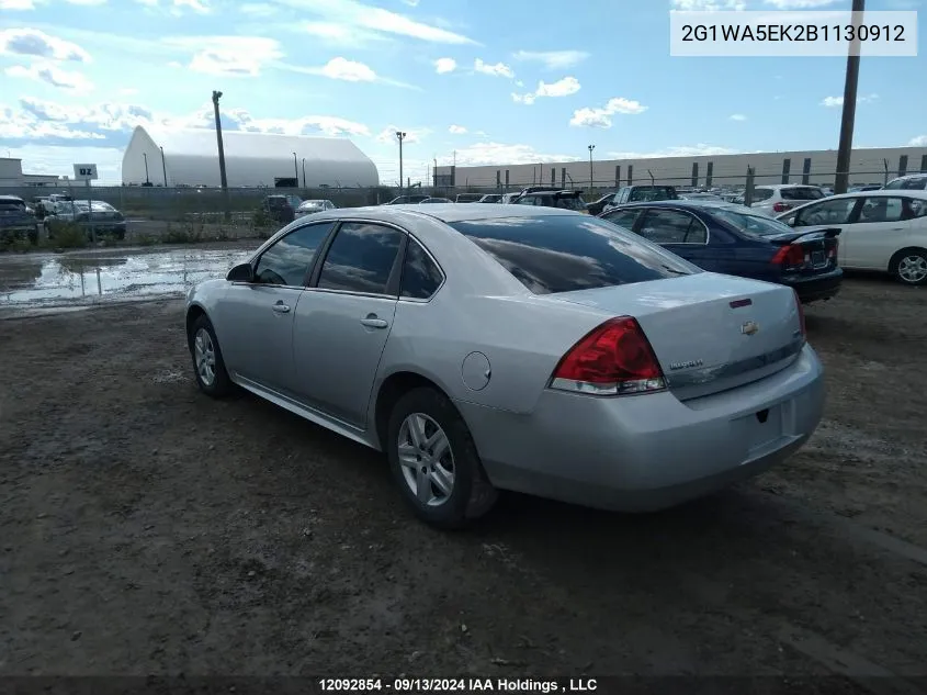 2G1WA5EK2B1130912 2011 Chevrolet Impala