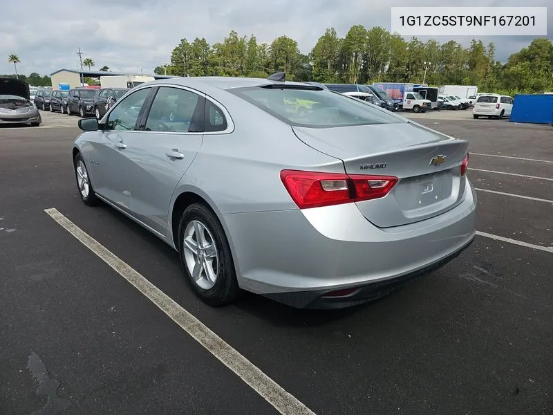 1G1ZC5ST9NF167201 2022 Chevrolet Malibu Ls