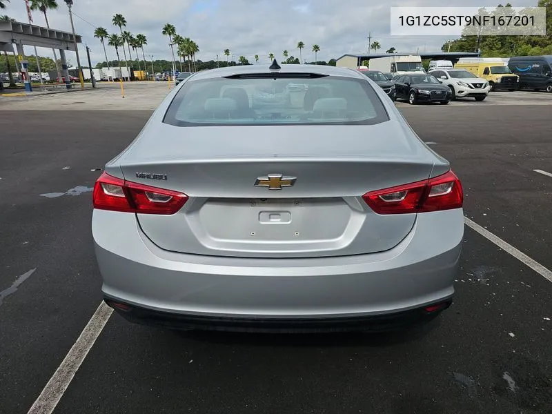 2022 Chevrolet Malibu Ls VIN: 1G1ZC5ST9NF167201 Lot: 40363469