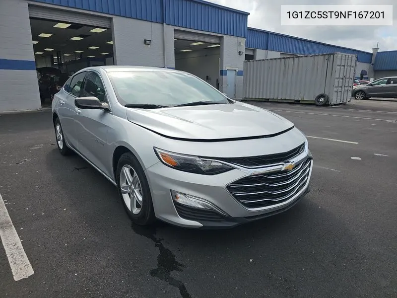 1G1ZC5ST9NF167201 2022 Chevrolet Malibu Ls