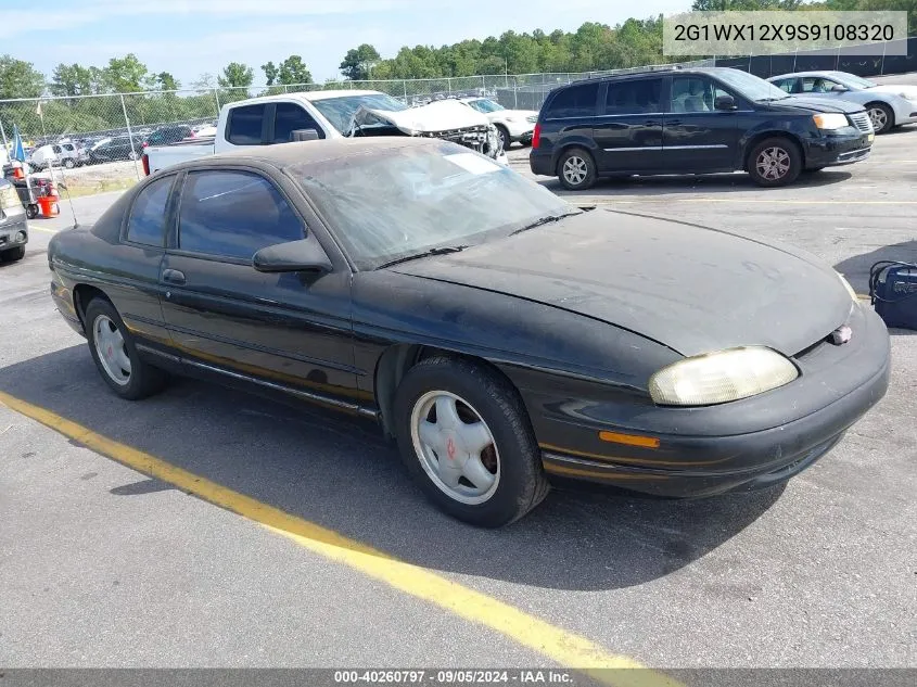 1995 Chevrolet Monte Carlo Z34 VIN: 2G1WX12X9S9108320 Lot: 40260797