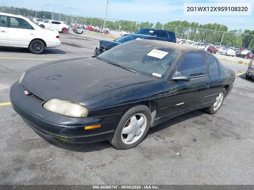 1995 Chevrolet Monte Carlo Z34 VIN: 2G1WX12X9S9108320 Lot: 40260797