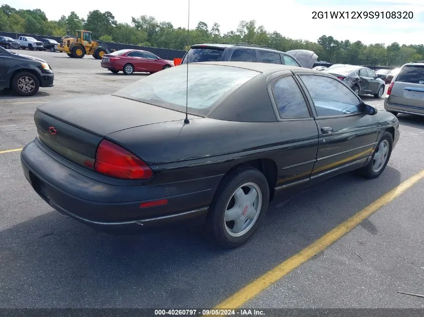 1995 Chevrolet Monte Carlo Z34 VIN: 2G1WX12X9S9108320 Lot: 40260797