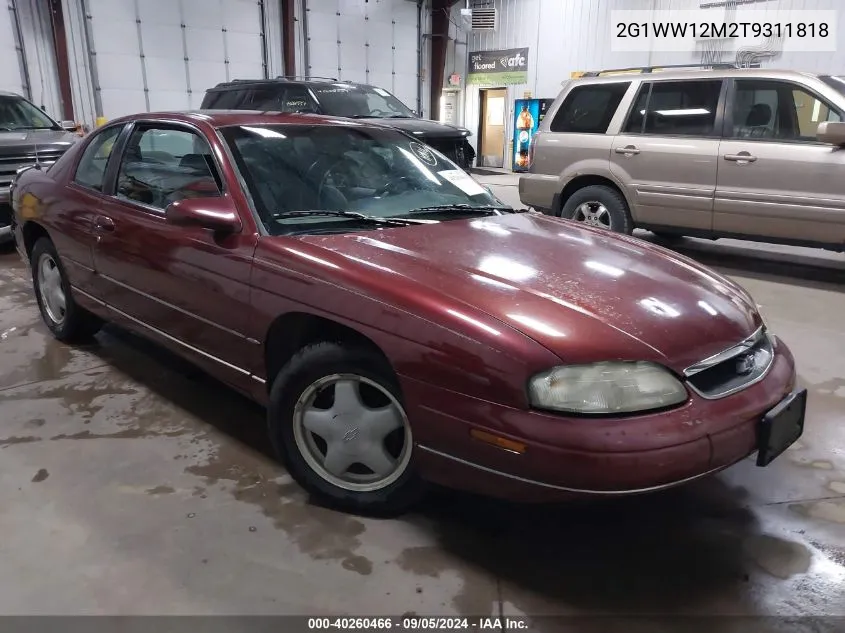 1996 Chevrolet Monte Carlo Ls VIN: 2G1WW12M2T9311818 Lot: 40260466