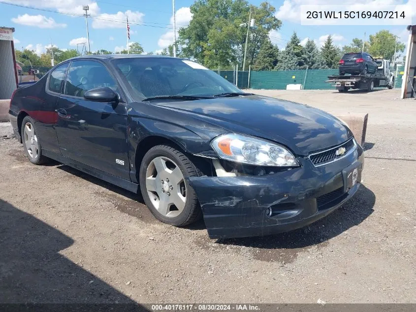 2006 Chevrolet Monte Carlo Ss VIN: 2G1WL15C169407214 Lot: 40178117