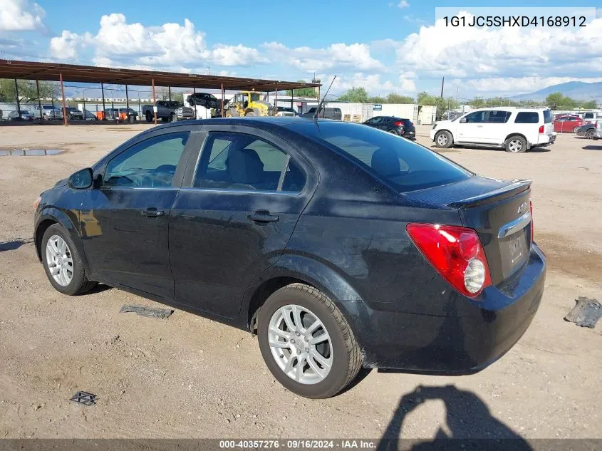 1G1JC5SHXD4168912 2013 Chevrolet Sonic Lt Auto