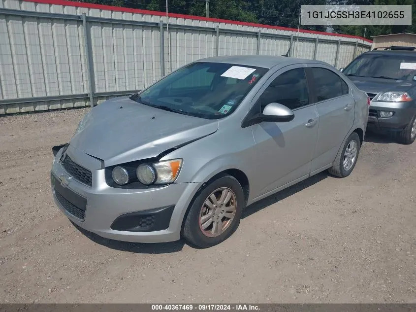 1G1JC5SH3E4102655 2014 Chevrolet Sonic Lt Auto