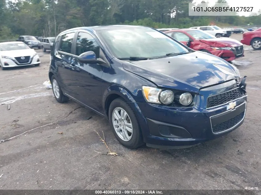 1G1JC6SB5F4127527 2015 Chevrolet Sonic Lt Auto