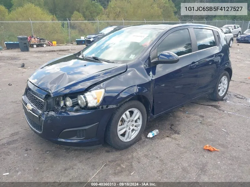 2015 Chevrolet Sonic Lt Auto VIN: 1G1JC6SB5F4127527 Lot: 40360313