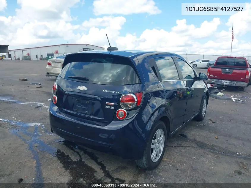 1G1JC6SB5F4127527 2015 Chevrolet Sonic Lt Auto