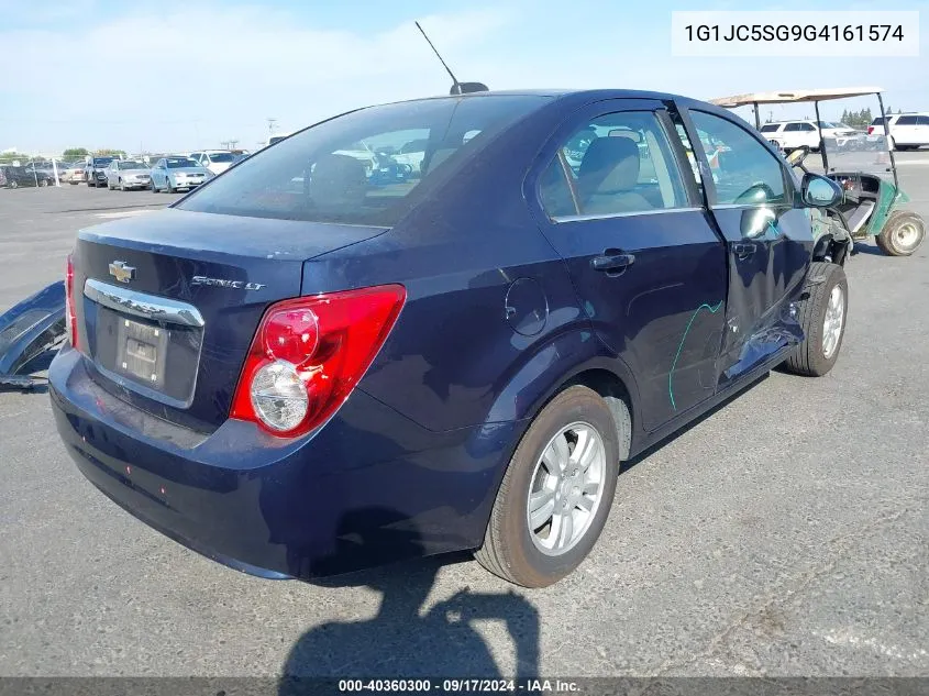 1G1JC5SG9G4161574 2016 Chevrolet Sonic Lt Auto