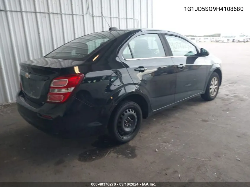 1G1JD5SG9H4108680 2017 Chevrolet Sonic Lt