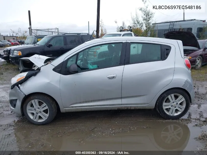 KL8CD6S97EC548186 2014 Chevrolet Spark 1Lt Auto