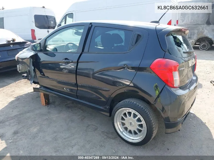 KL8CB6SA0GC632661 2016 Chevrolet Spark Ls Cvt