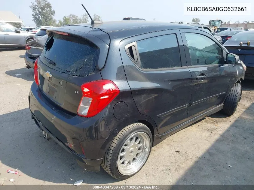 KL8CB6SA0GC632661 2016 Chevrolet Spark Ls Cvt