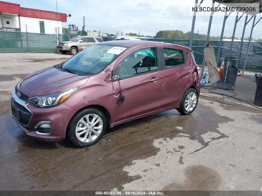 KL8CD6SA2MC739006 2021 Chevrolet Spark Fwd 1Lt Automatic