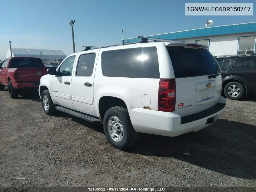 1GNWKLEG6DR150747 2013 Chevrolet Suburban