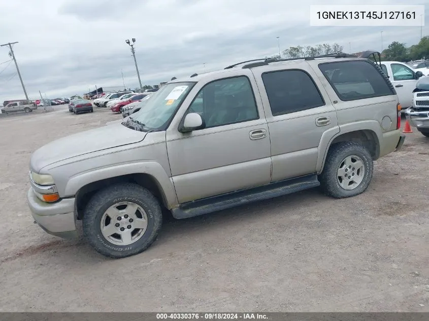 2005 Chevrolet Tahoe K1500 VIN: 1GNEK13T45J127161 Lot: 40330376