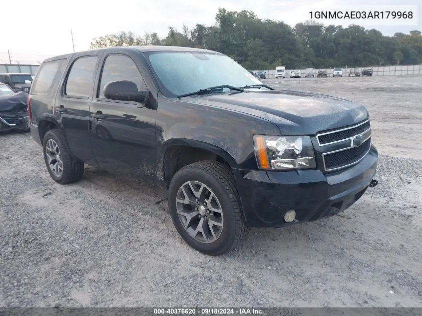 2010 Chevrolet Tahoe C1500 Ls VIN: 1GNMCAE03AR179968 Lot: 40376620