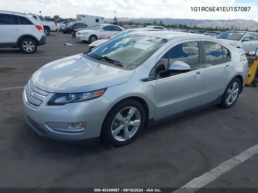 2014 Chevrolet Volt VIN: 1G1RC6E41EU157087 Lot: 40349967