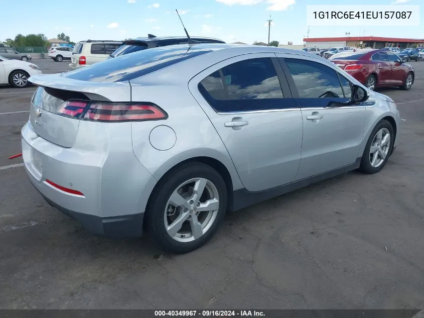 2014 Chevrolet Volt VIN: 1G1RC6E41EU157087 Lot: 40349967