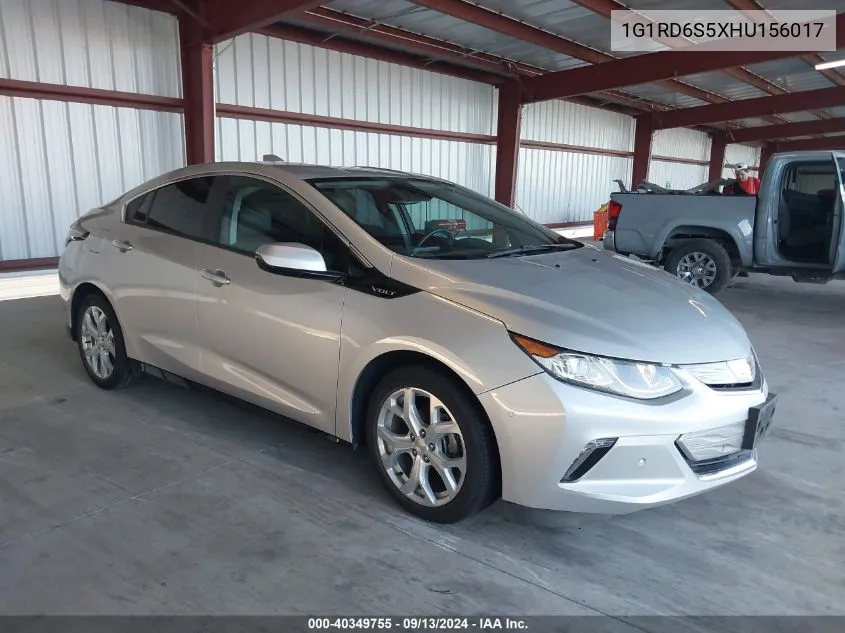 2017 Chevrolet Volt Premier VIN: 1G1RD6S5XHU156017 Lot: 40349755