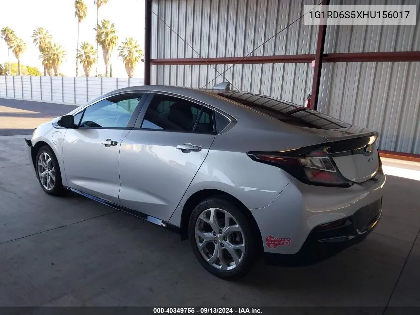 2017 Chevrolet Volt Premier VIN: 1G1RD6S5XHU156017 Lot: 40349755