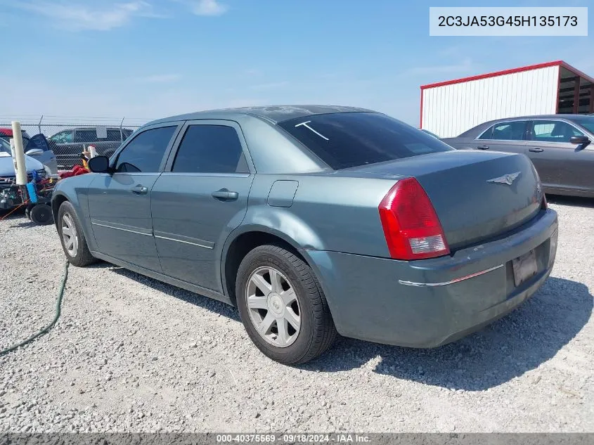 2005 Chrysler 300 Touring VIN: 2C3JA53G45H135173 Lot: 40375569