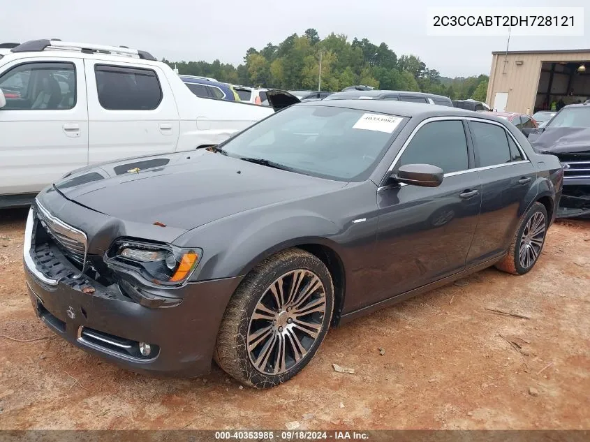 2013 Chrysler 300 300S VIN: 2C3CCABT2DH728121 Lot: 40353985