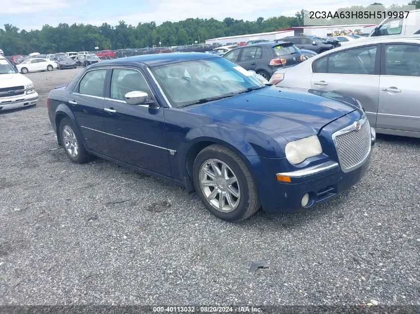 2005 Chrysler 300C VIN: 2C3AA63H85H519987 Lot: 40113032