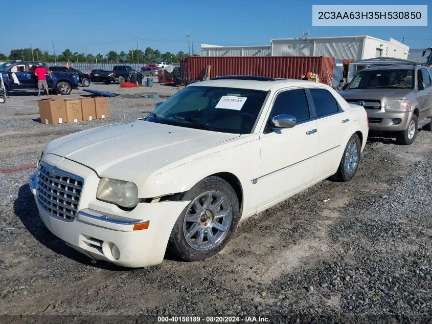 2005 Chrysler 300C VIN: 2C3AA63H35H530850 Lot: 40158189